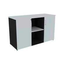 armario-baixo-para-escritorio-em-mdp-2-portas-preto-e-cinza-claro-corp-120-a-EC000019459