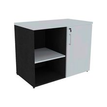 armario-baixo-para-escritorio-em-mdp-1-porta-preto-e-cinza-claro-corp-a-EC000019583