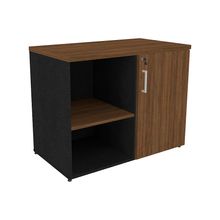 armario-baixo-para-escritorio-em-mdp-1-porta-preto-e-marrom-corp-a-EC000019585