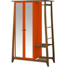 armario-com-espelho-para-quarto-em-madeira-2-portas-laranja-e-marrom-stoka-a-EC000028544