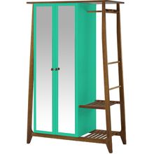 armario-com-espelho-para-quarto-em-madeira-2-portas-verde-agua-e-marrom-stoka-a-EC000028545