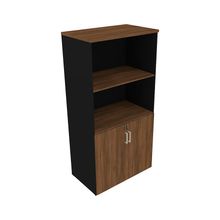 armario-estante-alto-para-escritorio-em-mdp-2-portas-preto-e-marrom-corp-160-a-EC000019895