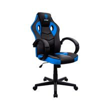 cadeira-gamer-hunter-em-pvc-e-tecido-sintetico-giratoria-reclinavel-azul-e-preta-com-braco-a-EC000019941