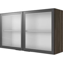 armario-aereo-para-cozinha-em-madeira-2-portas-de-vidro-marrom-escuro-e-grafite-gourmet-g3-a-EC000029462