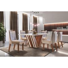 conjunto-mesa-de-jantar-6-cadeiras-cairo-em-mdf-suedy-capuccino-e-castanho-premio-a-EC000025359