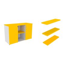 conjunto-de-armario-baixo-em-mdp-2-portas-branco-e-amarelo-corp-e-3-prateleiras-a-EC000022457