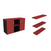 conjunto-de-armario-baixo-em-mdp-2-portas-preto-e-vermelho-corp-e-3-prateleiras-a-EC000022467