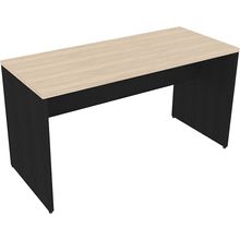 mesa-para-escritorio-em-madeira-reta-corp-25-bege-claro-e-preta-160x60cm-a-EC000030490